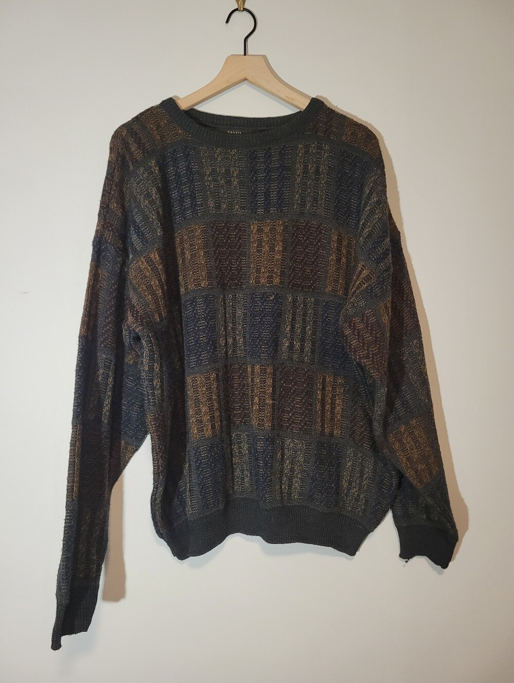 Vintage Patchwork Sweater